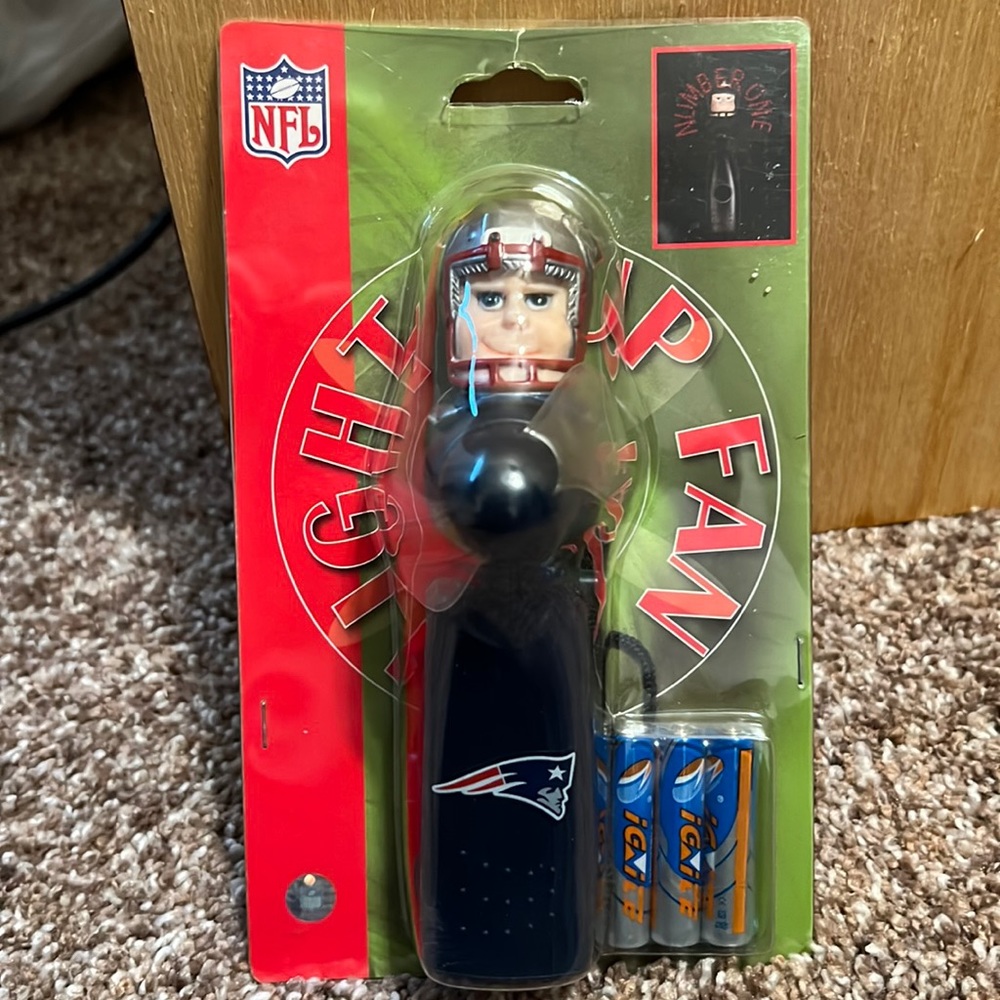 NE Patriots light up Fan